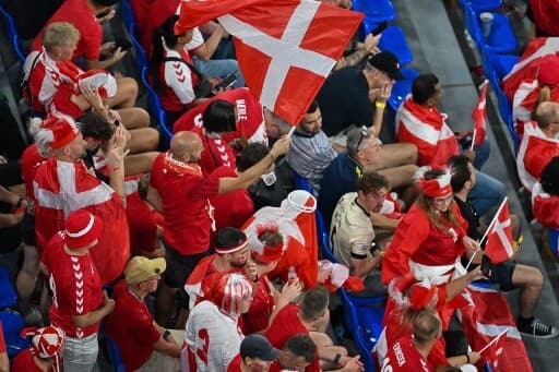 EM 2024: Danmark - Serbia 25. juni