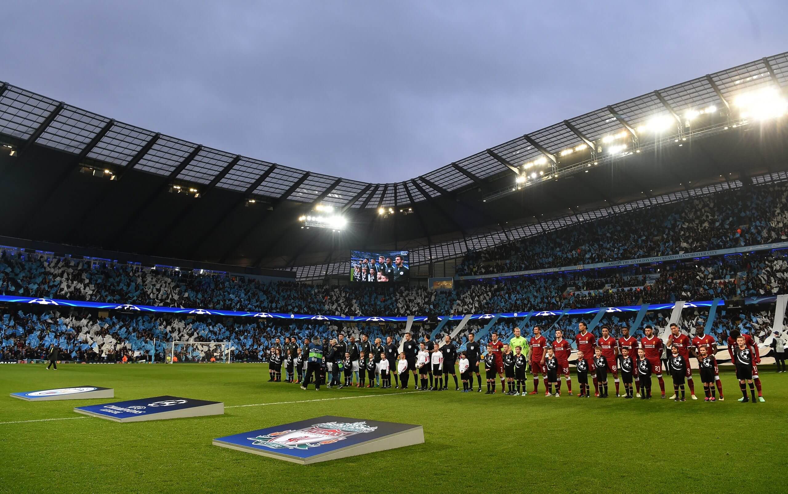 Manchester City mot Liverpool
